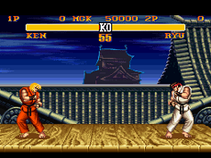 street fighter 2 ken stage on snes